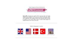 Desktop Screenshot of english-magazines.com