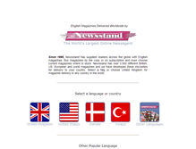 Tablet Screenshot of english-magazines.com